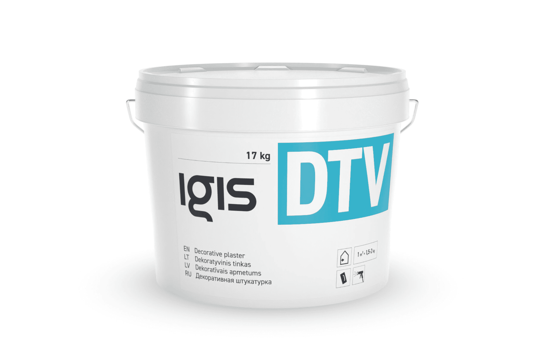 Decorative plaster for interior IGIS DTV