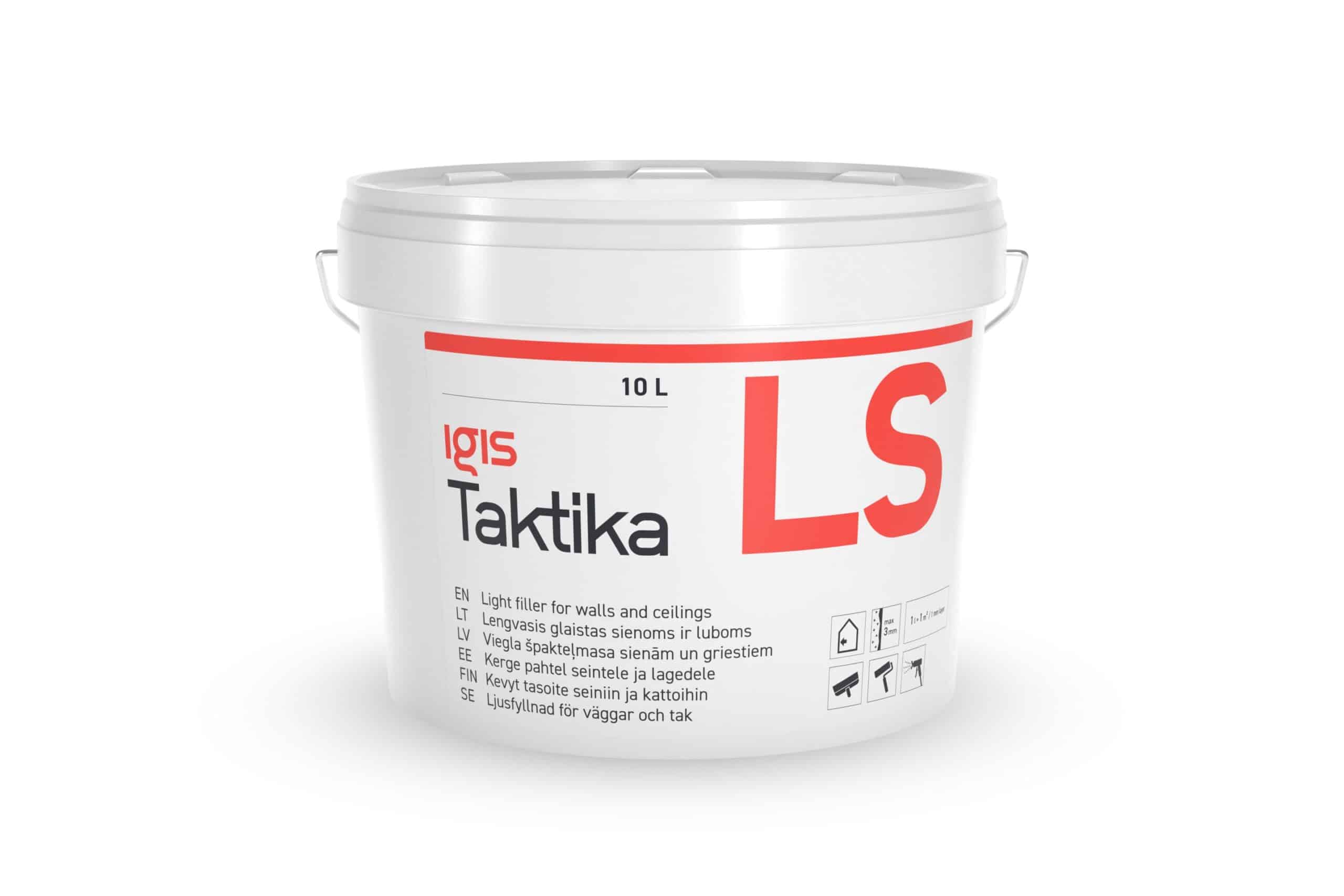 Light filler for walls and ceilings Taktika LS